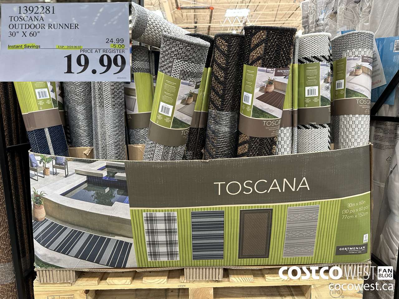 1392281 TOSCANA OUTDOOR RUG 30