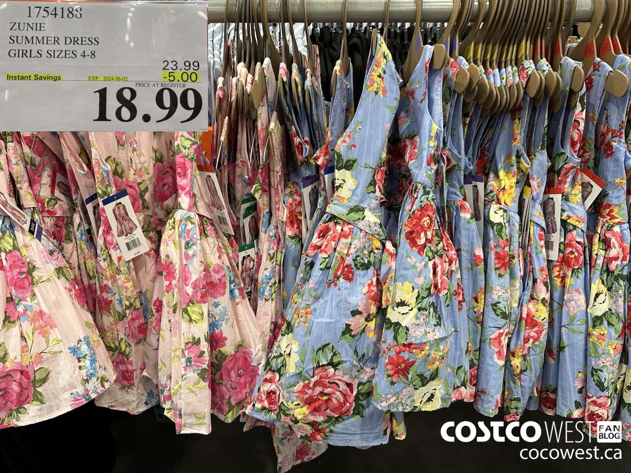 1754188 ZUNIE SUMMER DRESS GIRLS SIZES 4-8 ($5.00 INSTANT SAVINGS EXPIRES ON 2024-06-02) $18.99