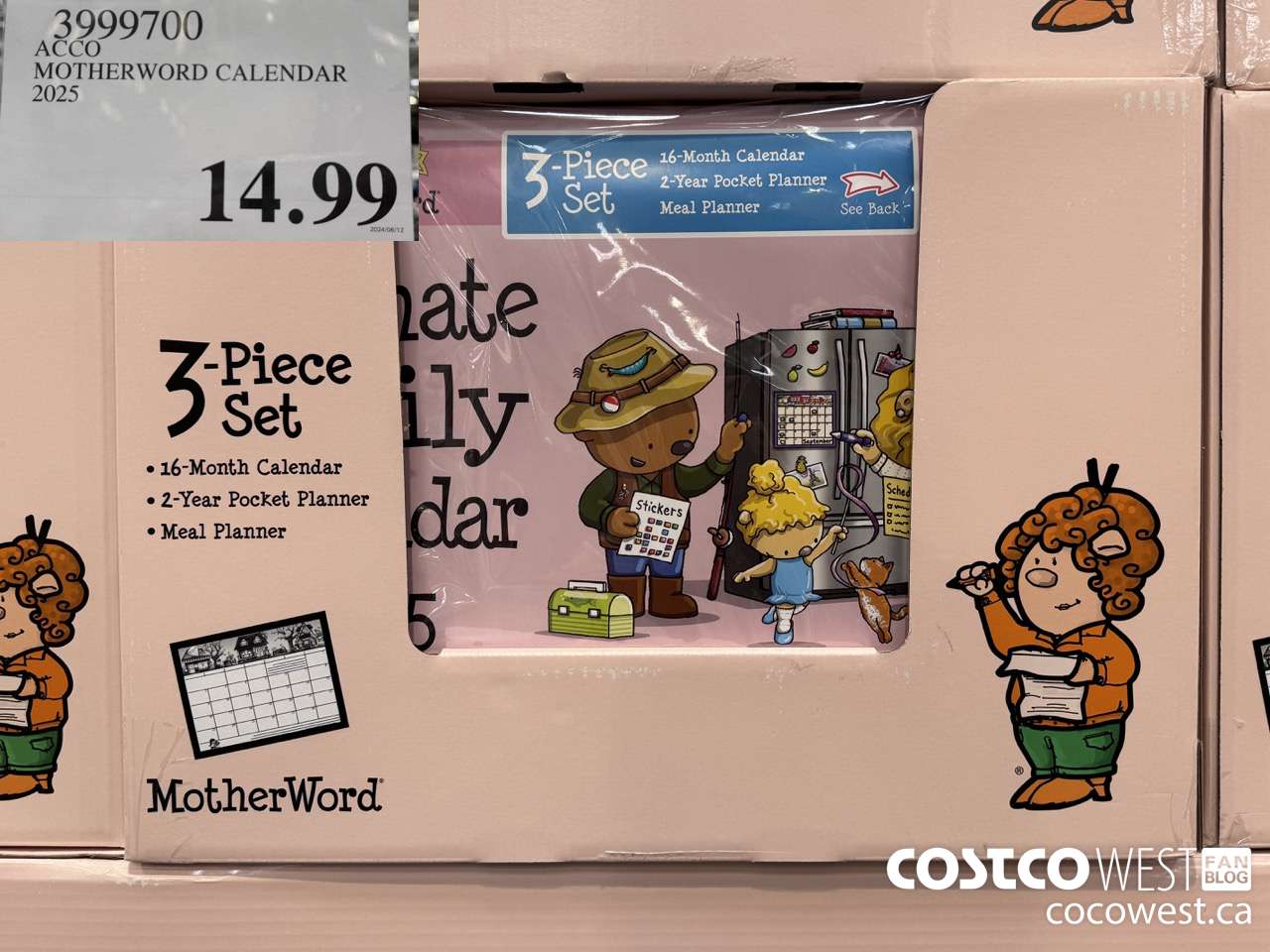 3999700 ACCO MOTHERWORLD CALENDAR 2025 $14.99