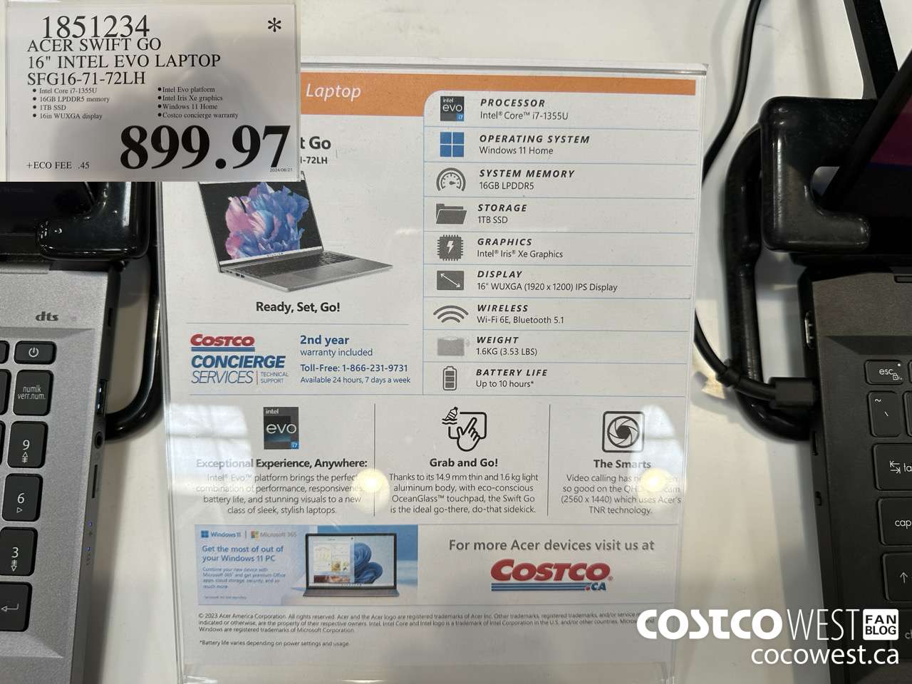 1851234 ACER SWIFT GO 16