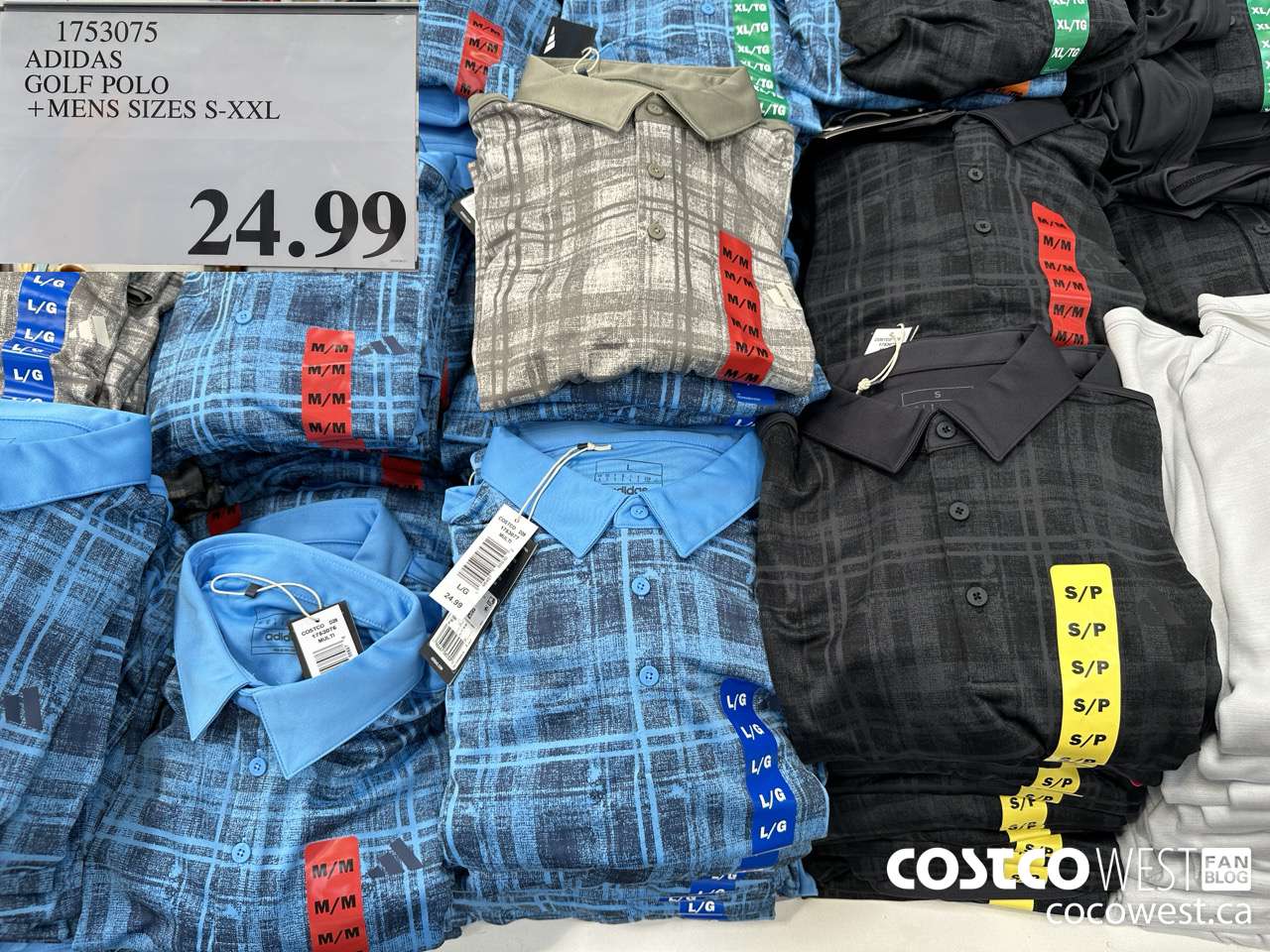 1753075 ADIDAS GOLF POLO MENS SIZES S-XXL $24.99
