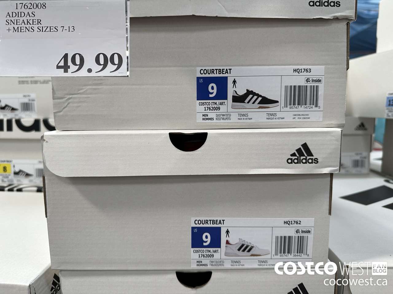 1762008 ADIDAS SNEAKER MENS SIZES 7-13 $49.99