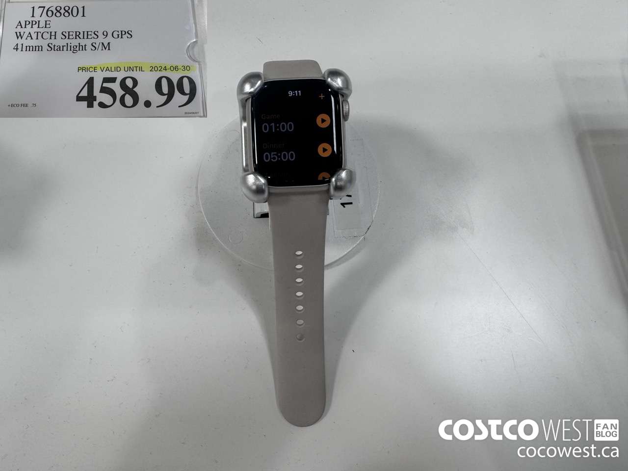 1768801 APPLE WATCH SERIES 8 GPS 41MM STARLIGHT S/M (EXPIRES ON 2024-06-30) $458.99