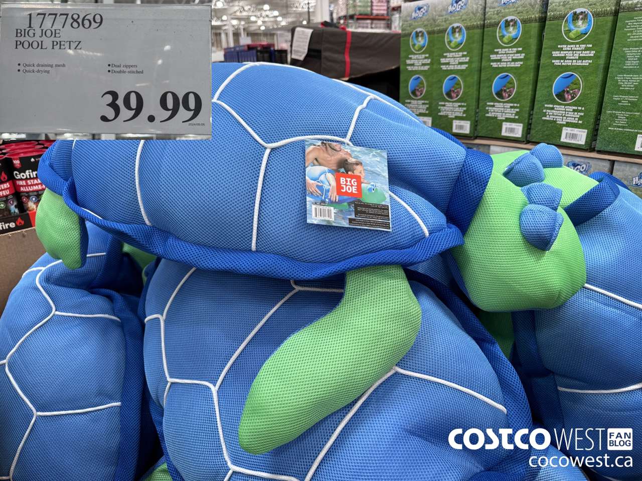 1777869 BIG JOE POOL PETZ $39.99