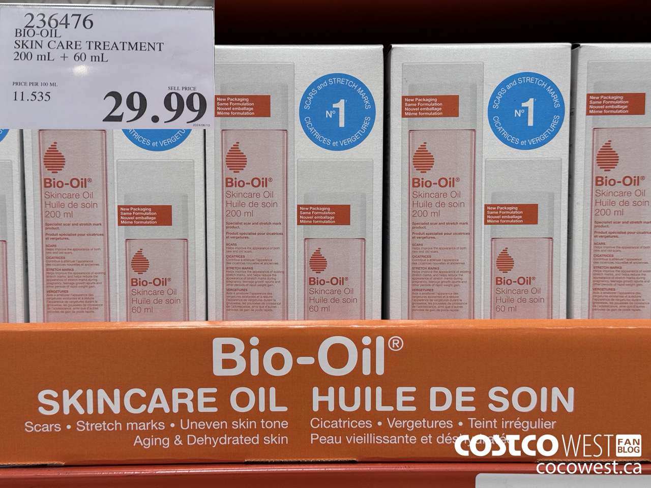 236476 BIO-OIL SKIN CARE TREATMENT 200 mL + 60 mL $29.99