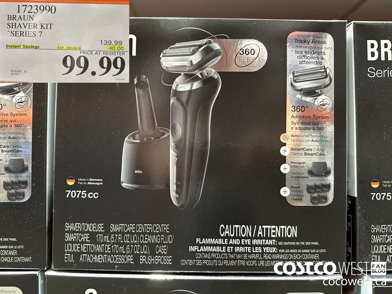 1723990 BRAUN SHAVER KIT SERIES 7 ($40.00 INSTANT SAVINGS EXPIRES ON 2024-06-30) $99.99
