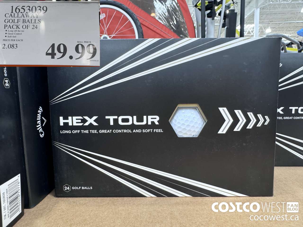 1653039 CALLAWAY GOLF BALLS PACK OF 24 $49.99