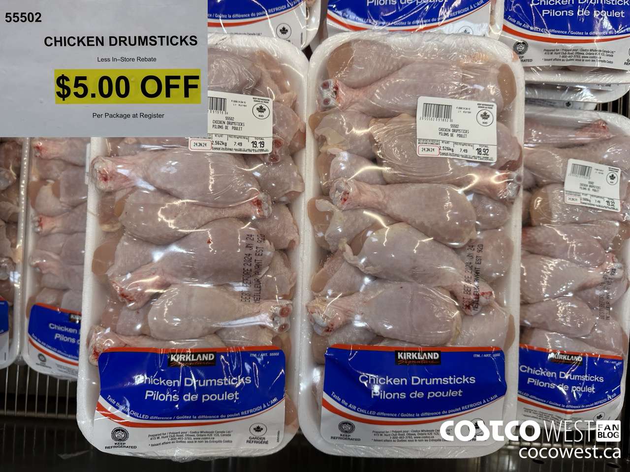 55502 Chicken Drumsticks ($5.00 INSTANT SAVINGS)