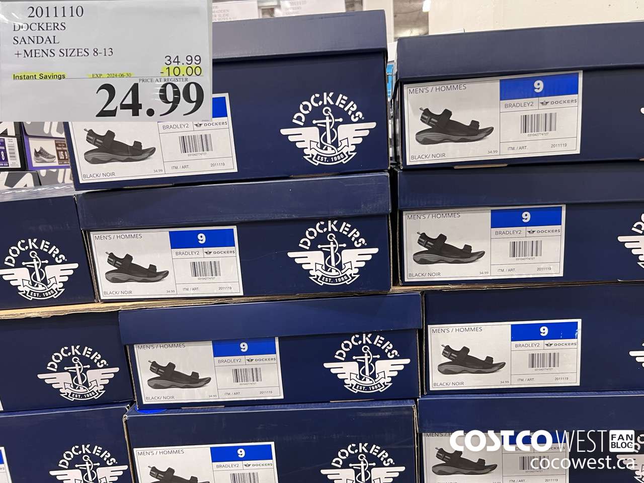 2011110 DOCKERS SANDAL MENS SIZES 8-13 ($10.00 INSTANT SAVINGS EXPIRES ON 2024-06-30) $24.99