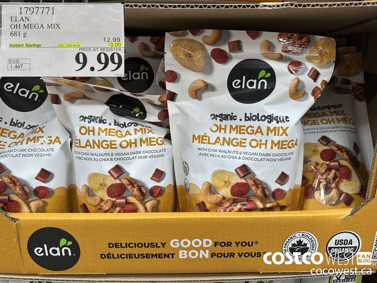 1797771 ELAN OH MEGA MIX 681G ($3.00 INSTANT SAVINGS EXPIRES ON 2024-06-09) $9.99