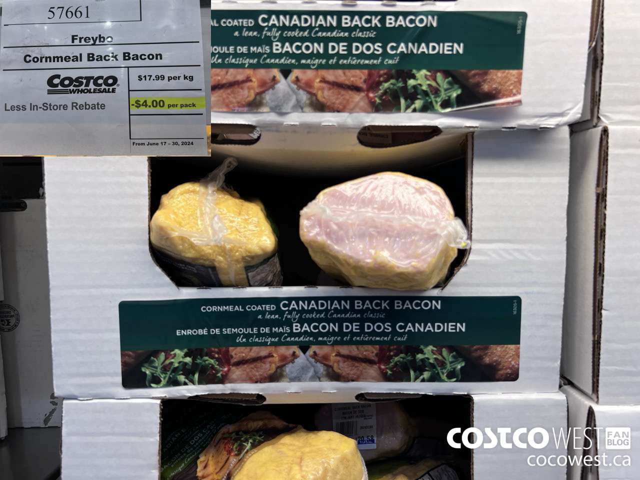 57661 FREYBE CORNMEAL BACK BACON ($4.00 INSTANT SAVINGS EXPIRES ON 2024-06-30)