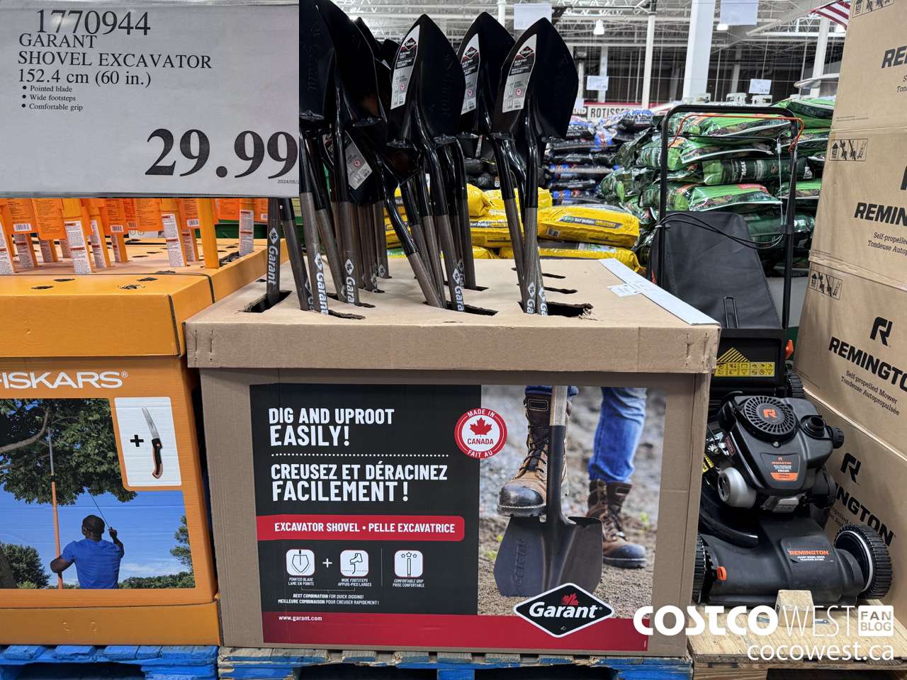 1770944 GARANT SHOVEL EXCAVATOR 152.4 CM (60 IN.) $29.99