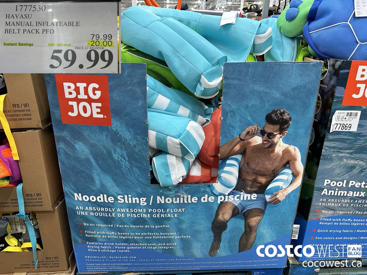 1777530 HAVASU MANUAL INFLATEABLE BELT PACK PFD ($20.00 INSTANT SAVINGS EXPIRES ON 2024-06-02) $59.99