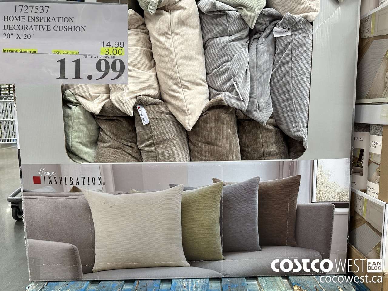 1727537 HOME INSPIRATION DECORATIVE CUSHION 20