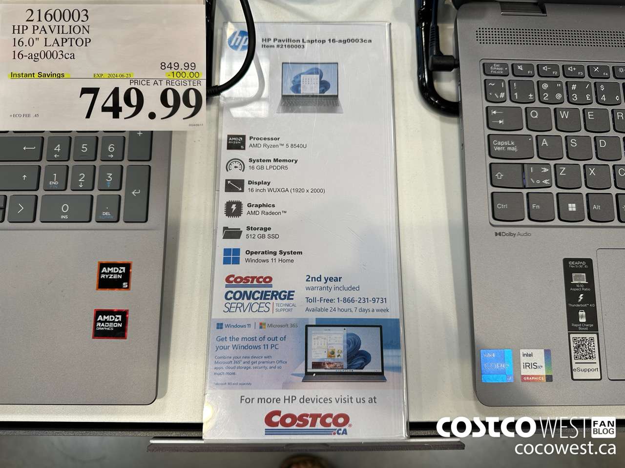 2160003 HP PAVILION 16.0