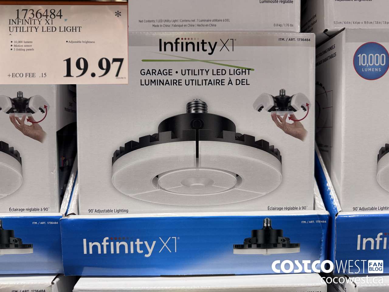 1736484 INFINITY X1 UTILITY LED LIGHT $19.97