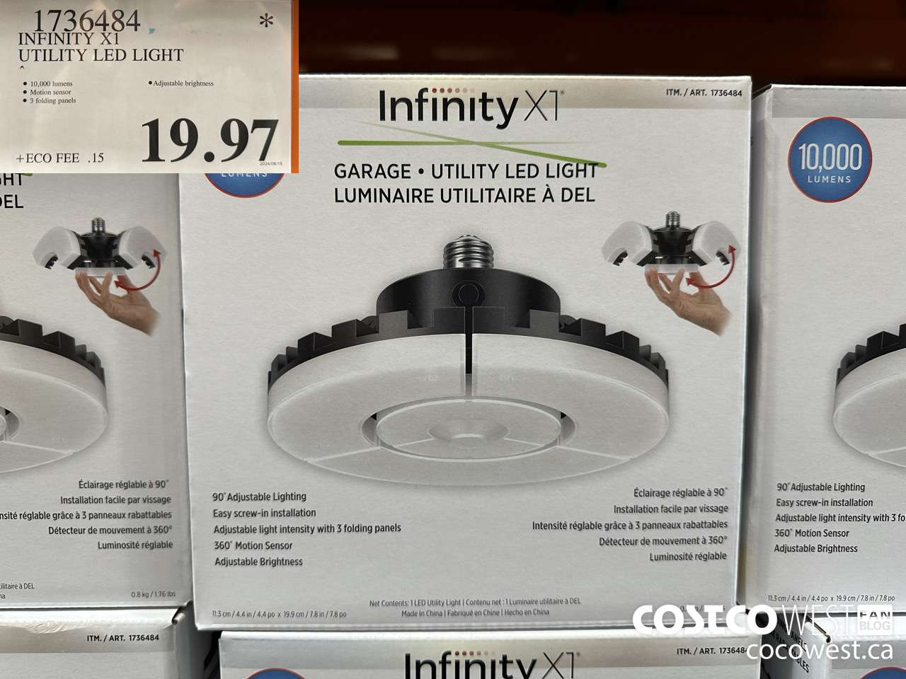 1736484 INFINITY X1 UTILITY LED LIGHT $19.97