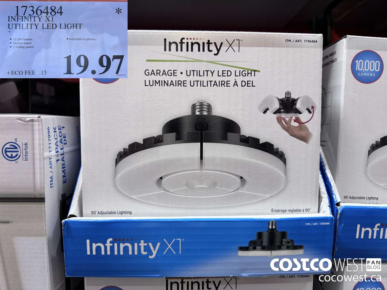 1737484 INFINITY X1 UTILITY LED LIGHT $19.97