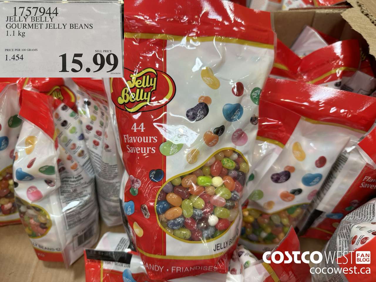 1757944 JELLY BELLY GOURMET JELLY BEANS 1.1 kg $15.99