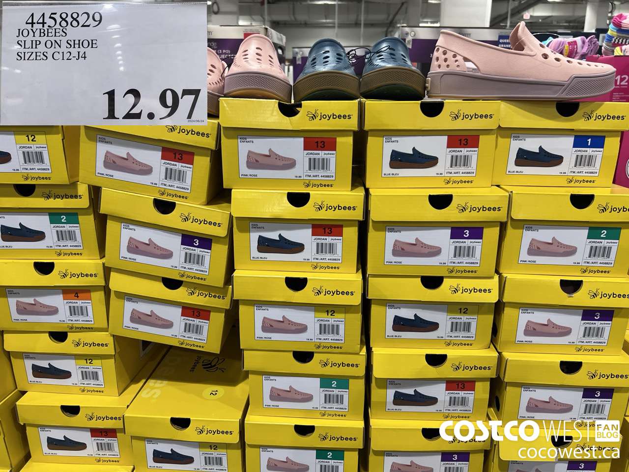 4458829 JOYBEES SKIP ON SHOE SIZES C12-J4 $12.97