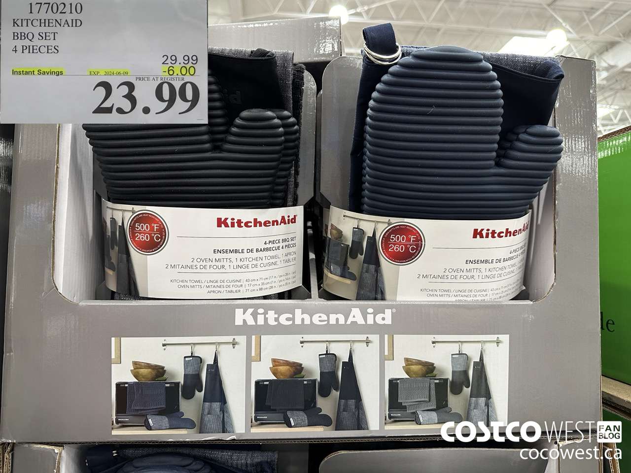 1770210 KITCHENAID BBQ SET 4PC ($6.00 INSTANT SAVINGS EXPIRES ON 2024-06-09) $23.99