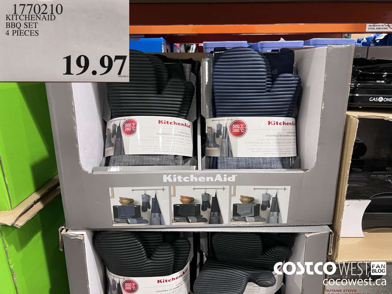 1770210 KITCHENAID BBQ SET 4PC $19.97