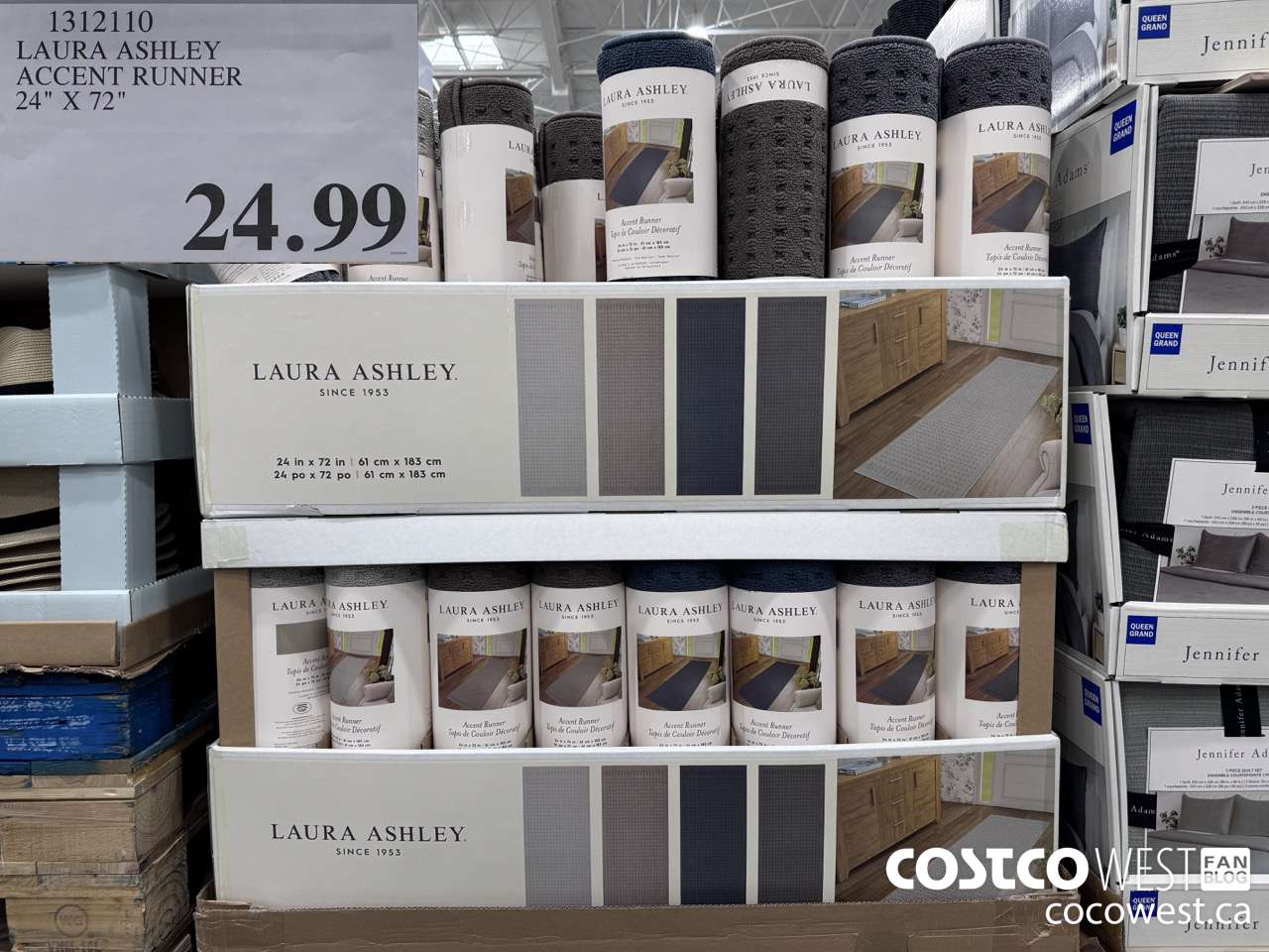 1312110 LAURA ASHLEY ACCENT RUNNER 24