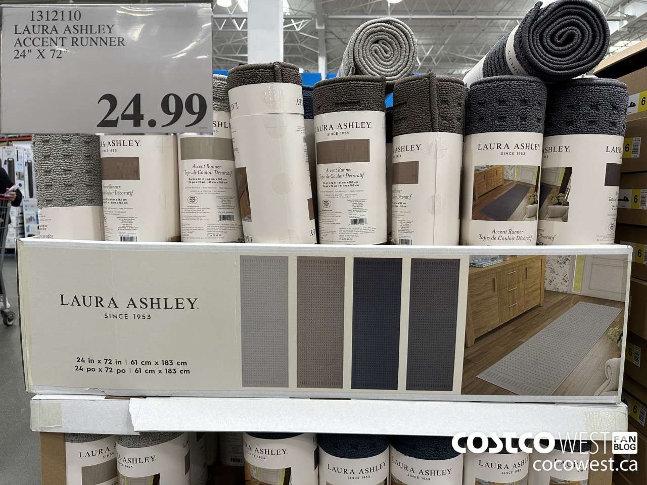 1312110 LAURA ASHLEY ACCENT RUNNER 24