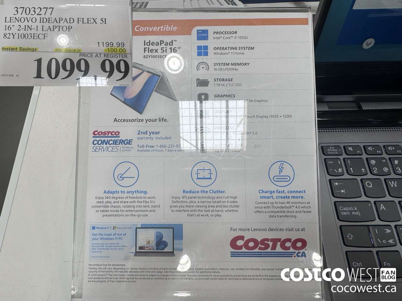 3703277 LENOVO IDEAPAD FLEX 5I 16