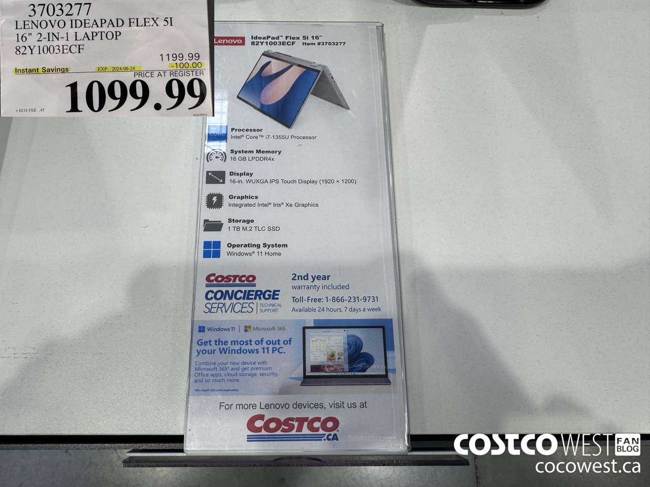 3703277 LENOVO IDEAPAD FLEX 5I 16