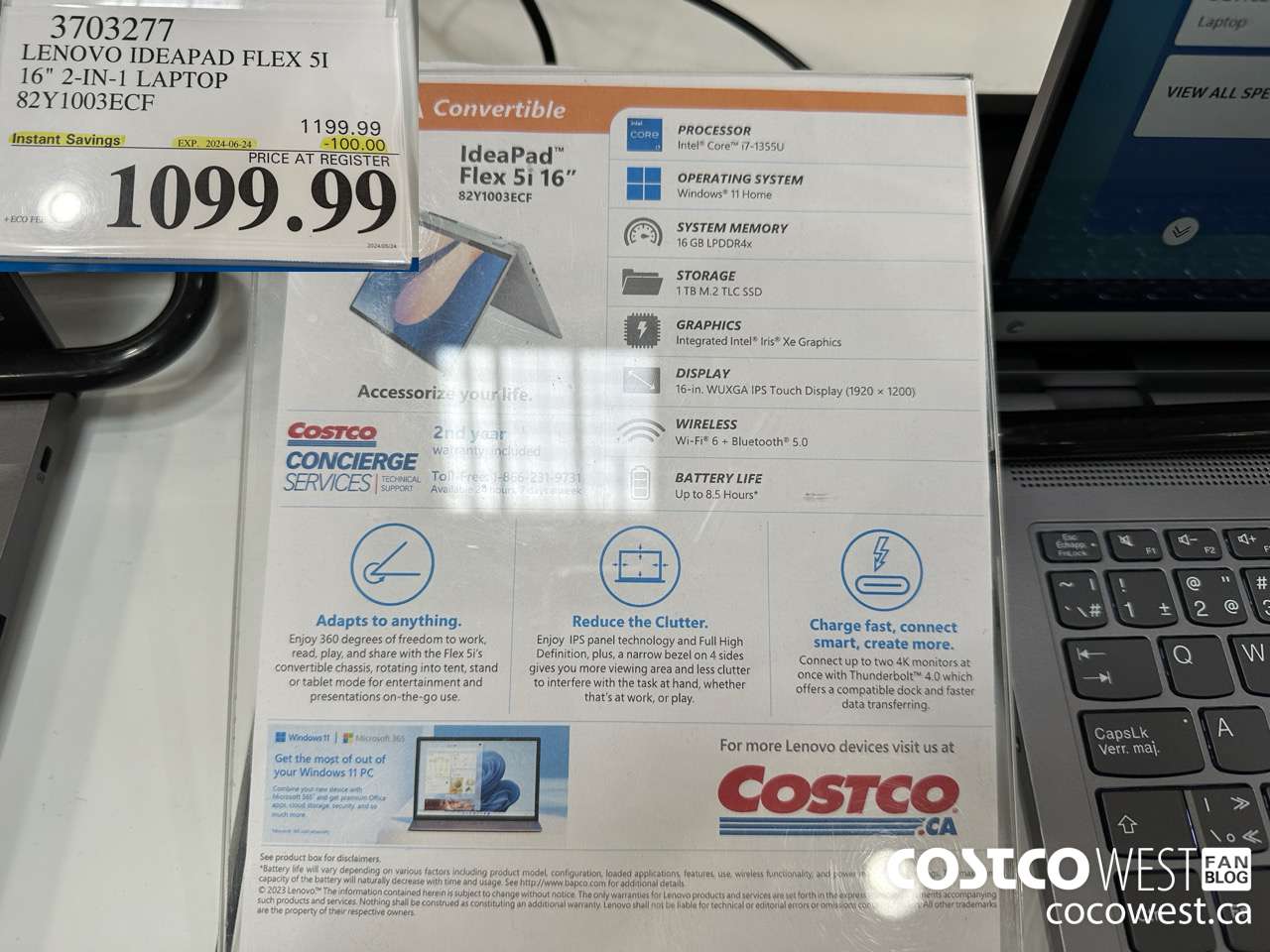 3703277 LENOVO IDEAPAD FLEX 5I 16