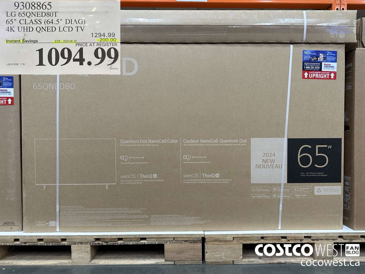 9308865 LG 65QNED80T 65