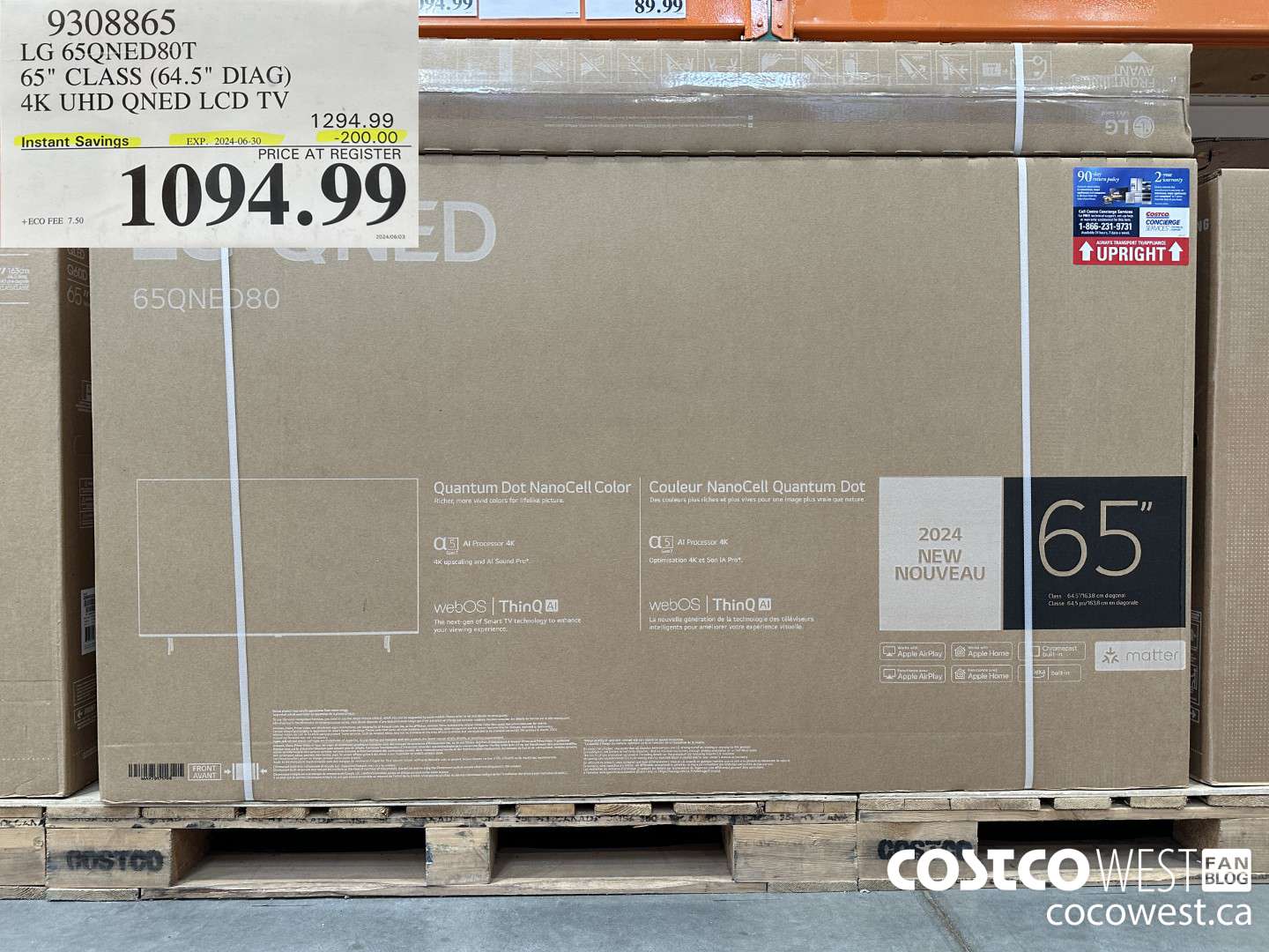 9308865 LG 65QNED80T 65