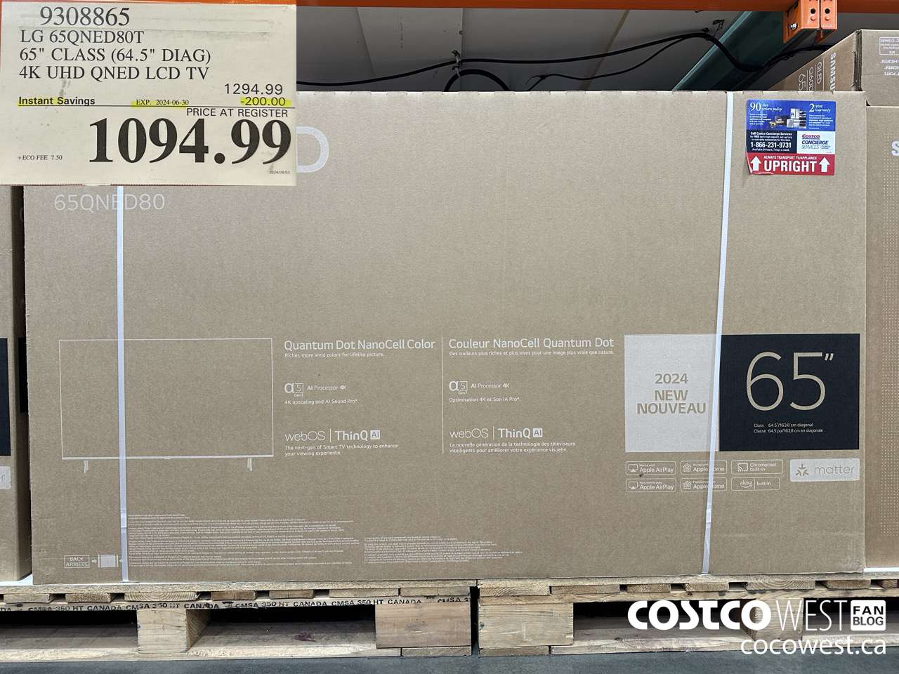 9308865 LG 65QNED80T 65