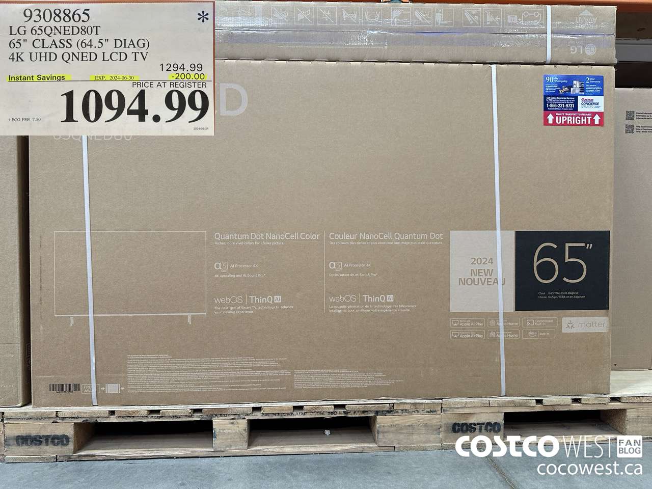 9308865 LG 65QNED80T 65