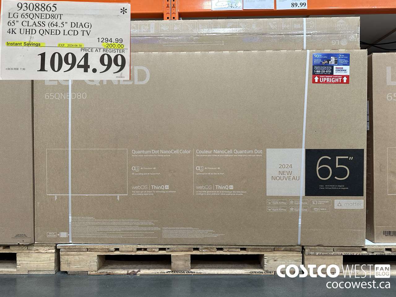 9308865 LG 65QNED80T 65