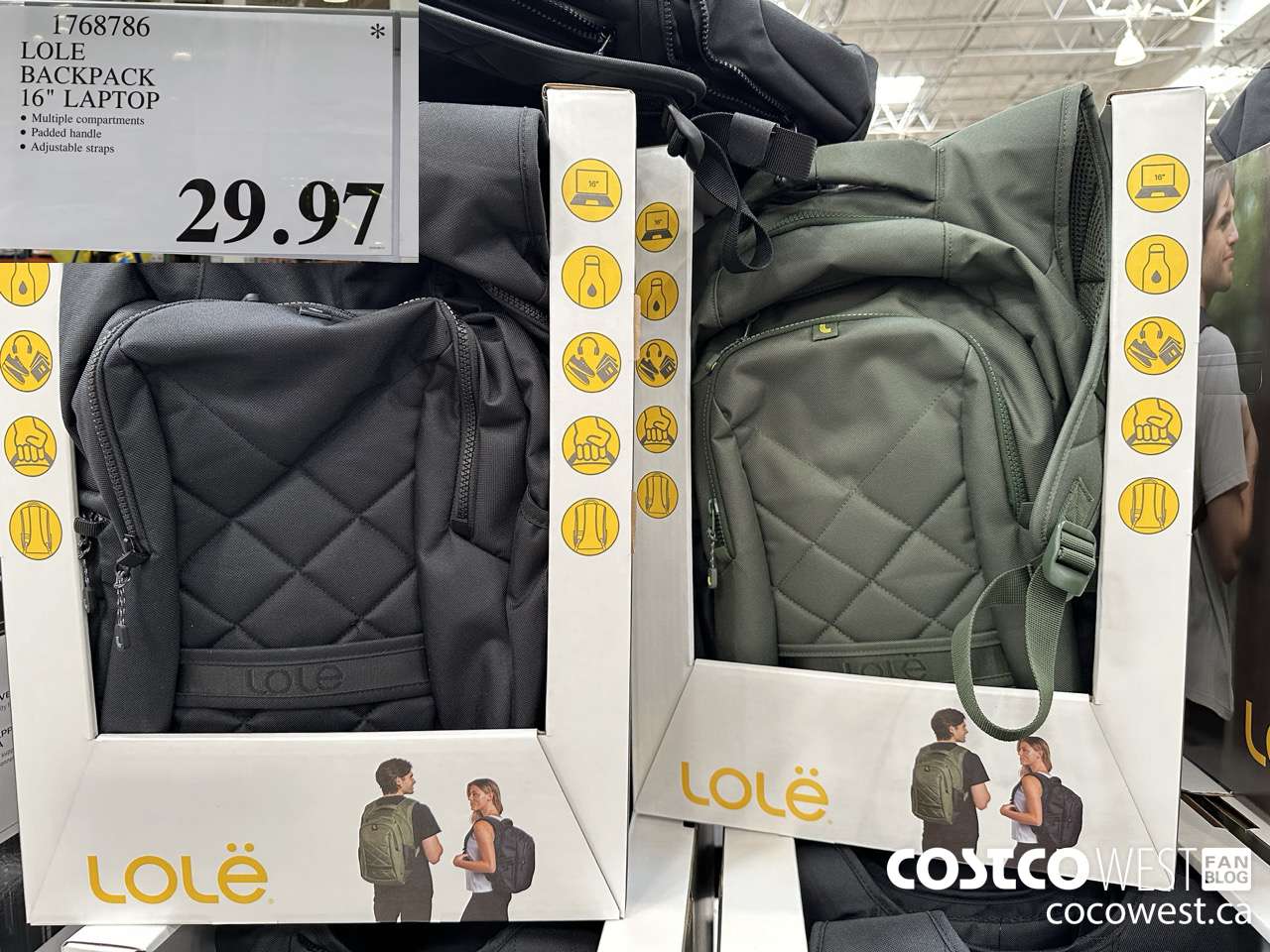 1768786 LOLE BACKPACK 16