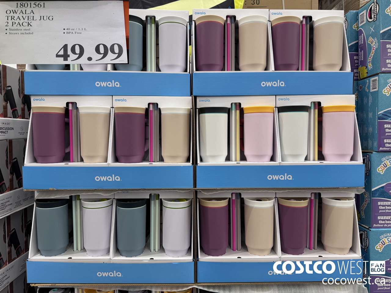 1801561 OWALA TRAVEL JUG 2 PACK $49.99