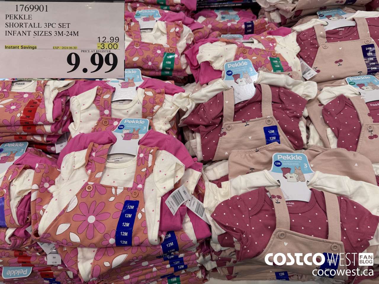 1769901 PEKKLE SHORTALL 3PC SET INFANT SIZES 3M-24M ($3.00 INSTANT SAVINGS EXPIRES ON 2024-06-30) $9.99