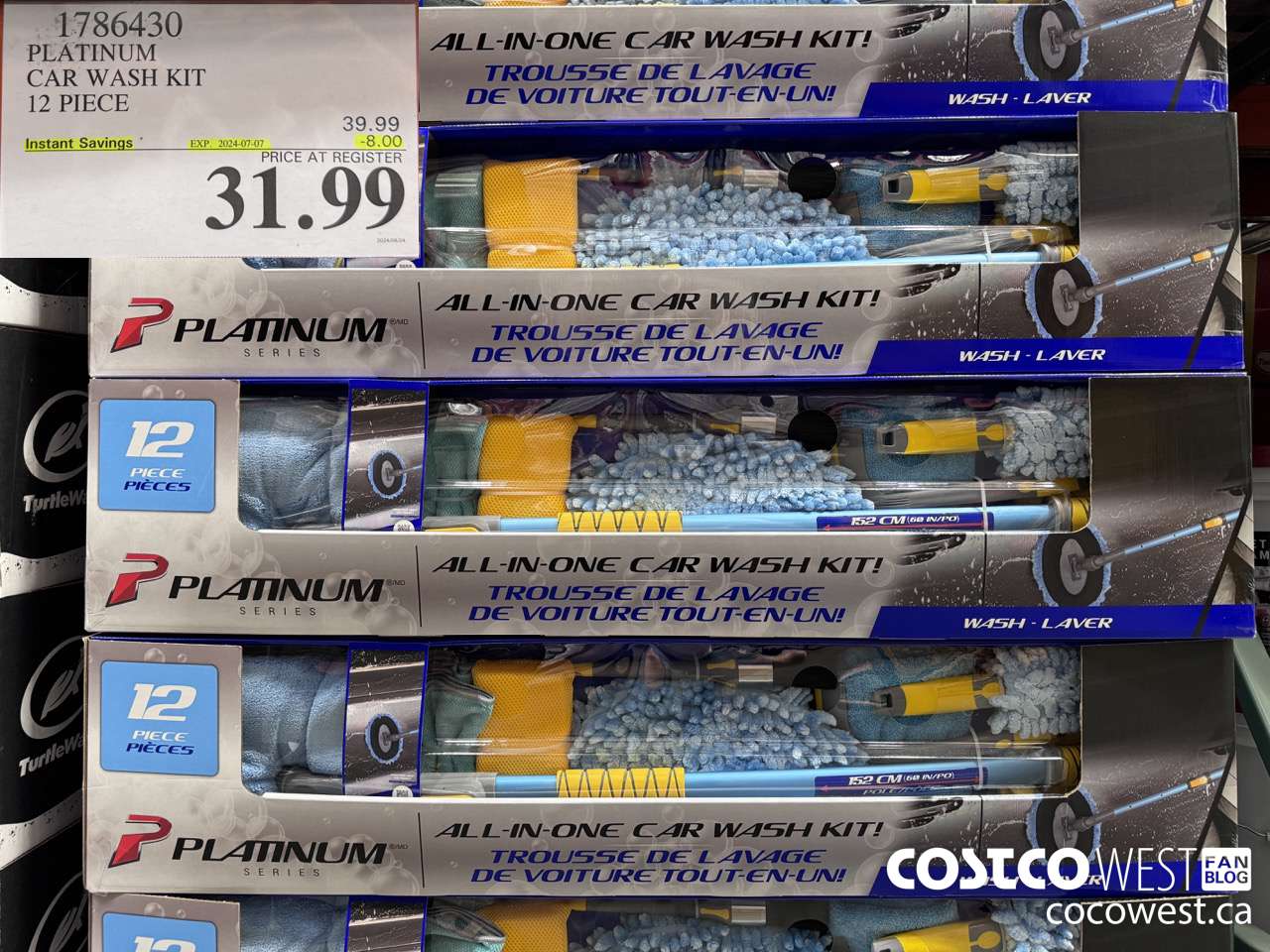 1786430 PLATINUM CAR WASH KIT 2 PIECE ($8.00 INSTANT SAVINGS EXPIRES ON 2024-07-07) $31.99