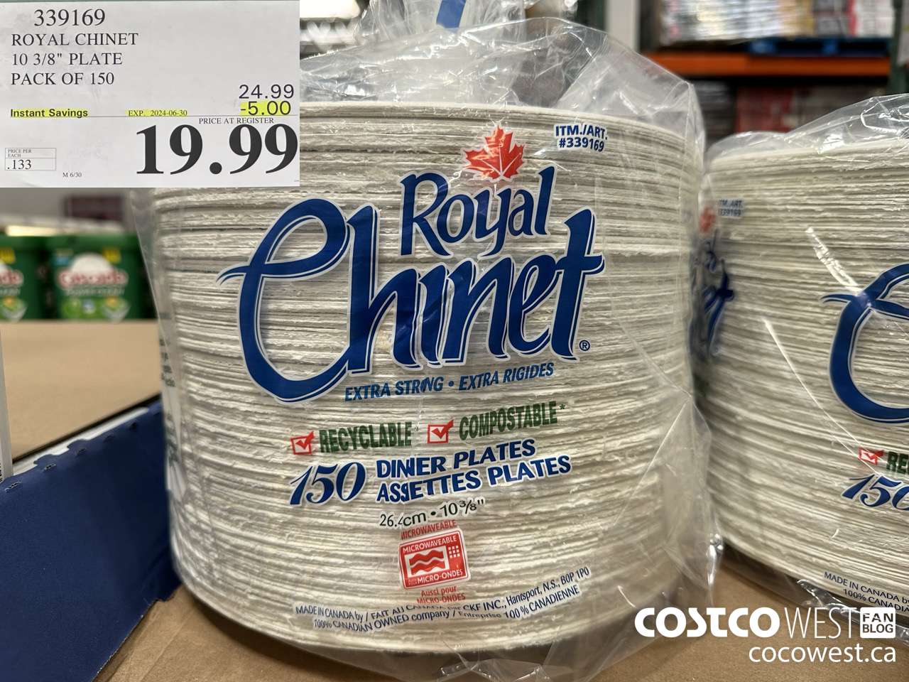 339169 ROYAL CHINET 10 3/8