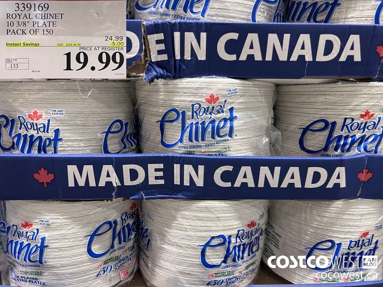 339169 ROYAL CHINET 10 3/8