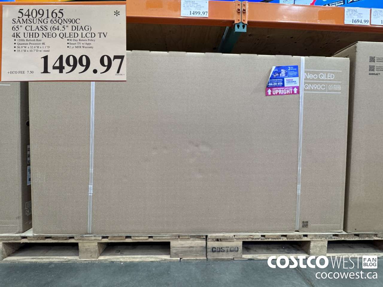 5409165 SAMSUNG 65QN90C 65