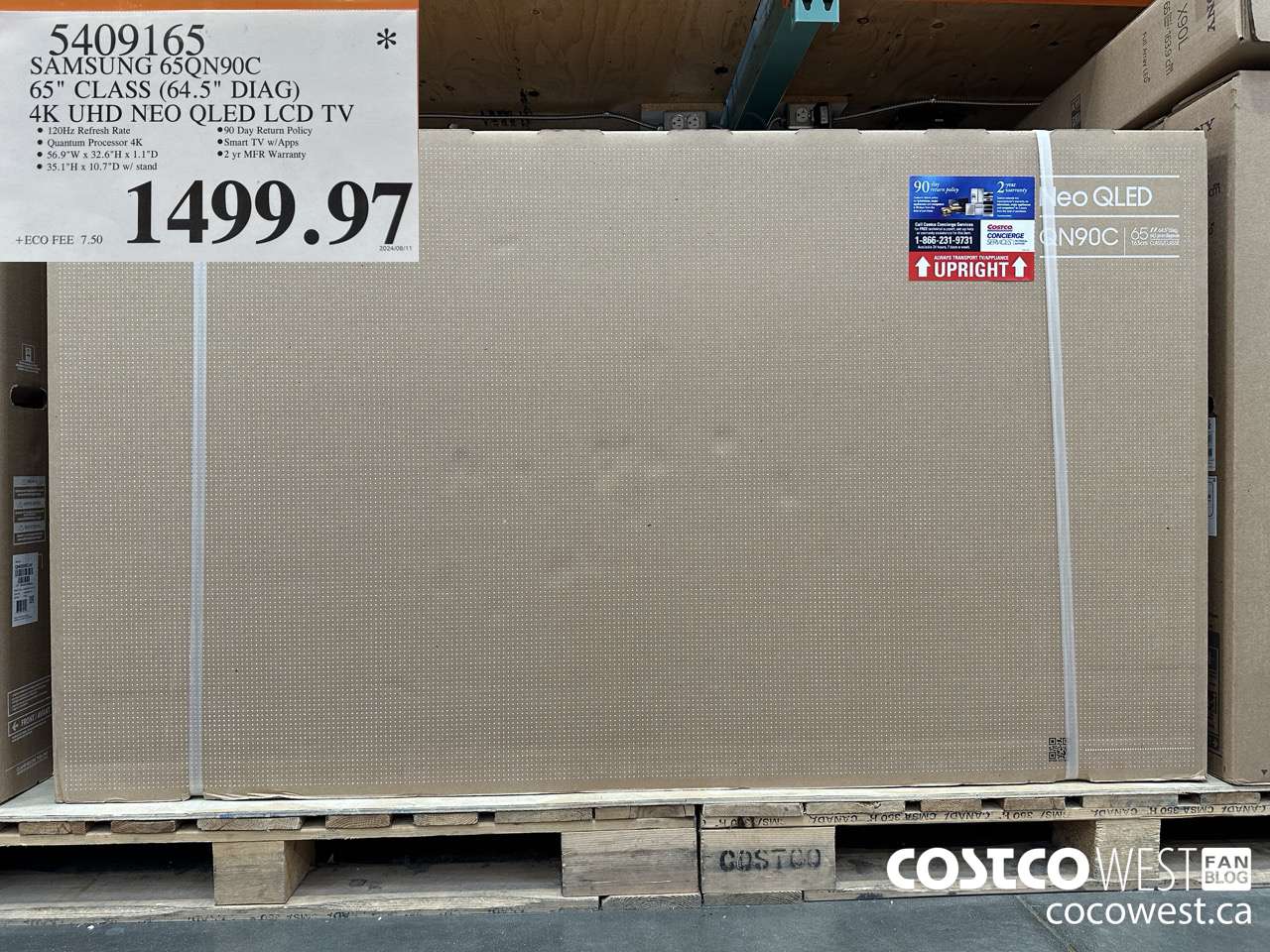 5409165 SAMSUNG 65QN90C 65