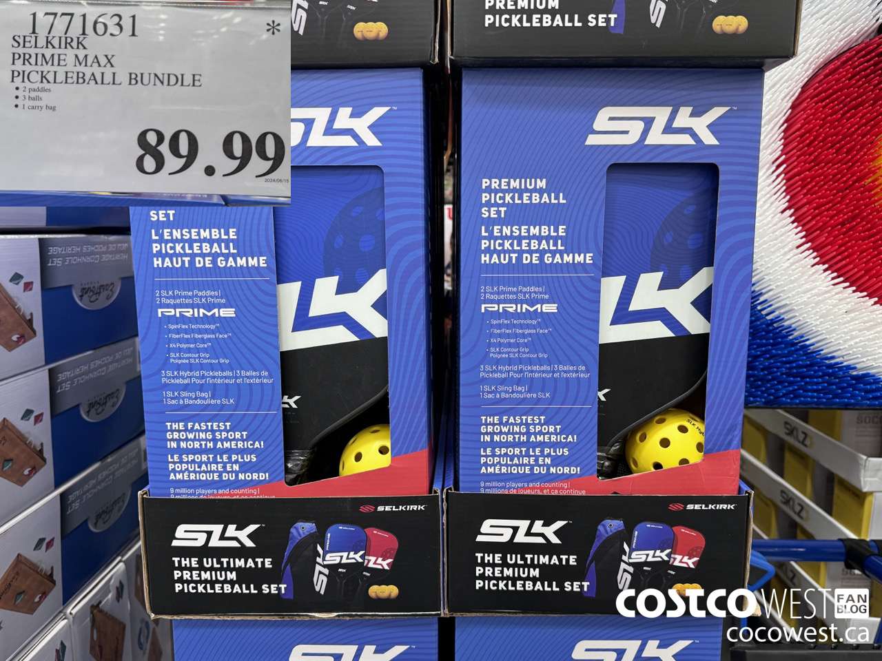 1771631 SELKIRK PRIME MAX PICKLEBALL BUNDLE $89.99