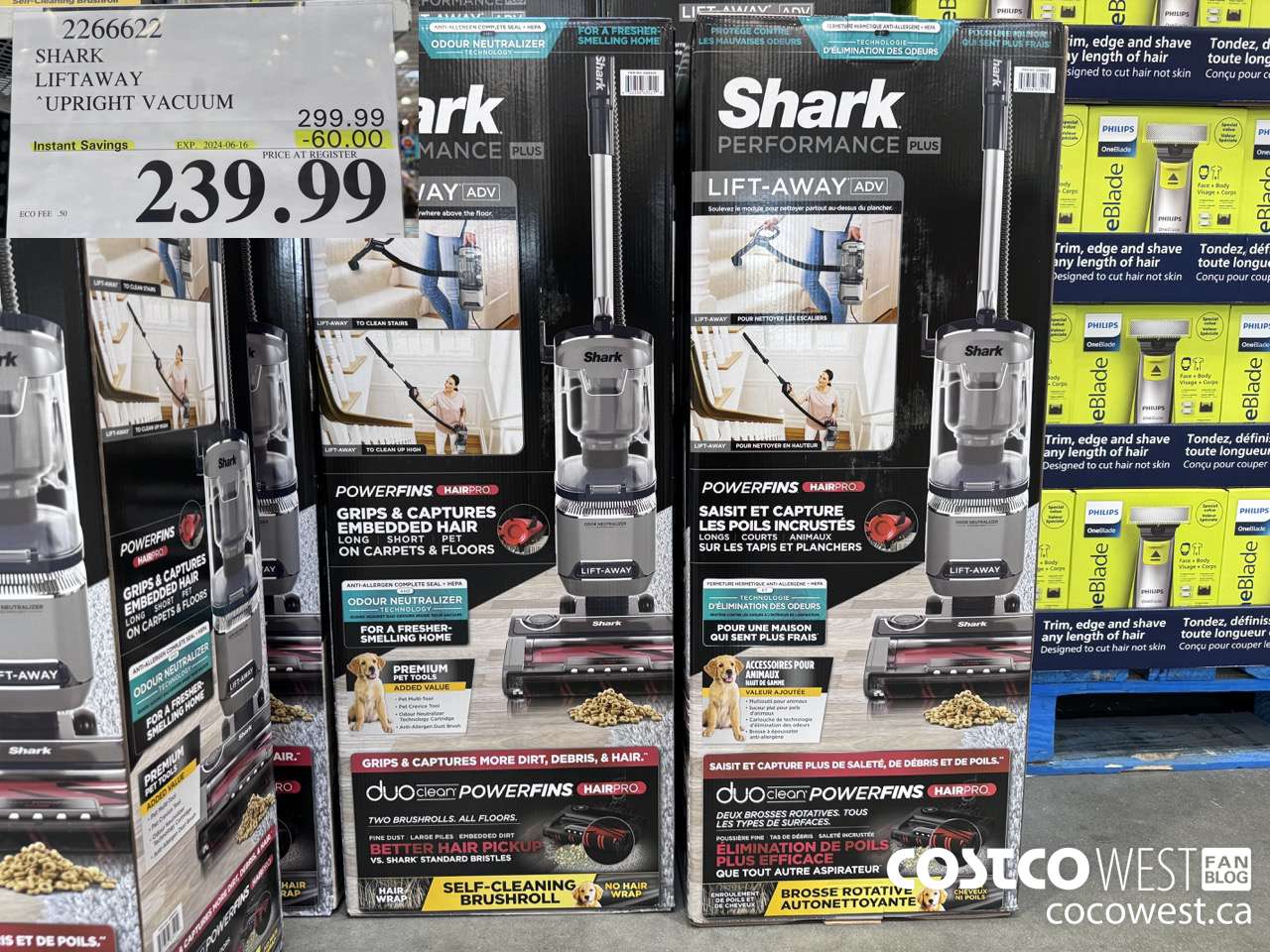 2266622 SHARK PERFORMANCE PLUS UPRIGHT VACUUM WITH ODOR NEUTRALIZER TECH ($60.00 INSTANT SAVINGS EXPIRES ON 2024-06-16) $239.99
