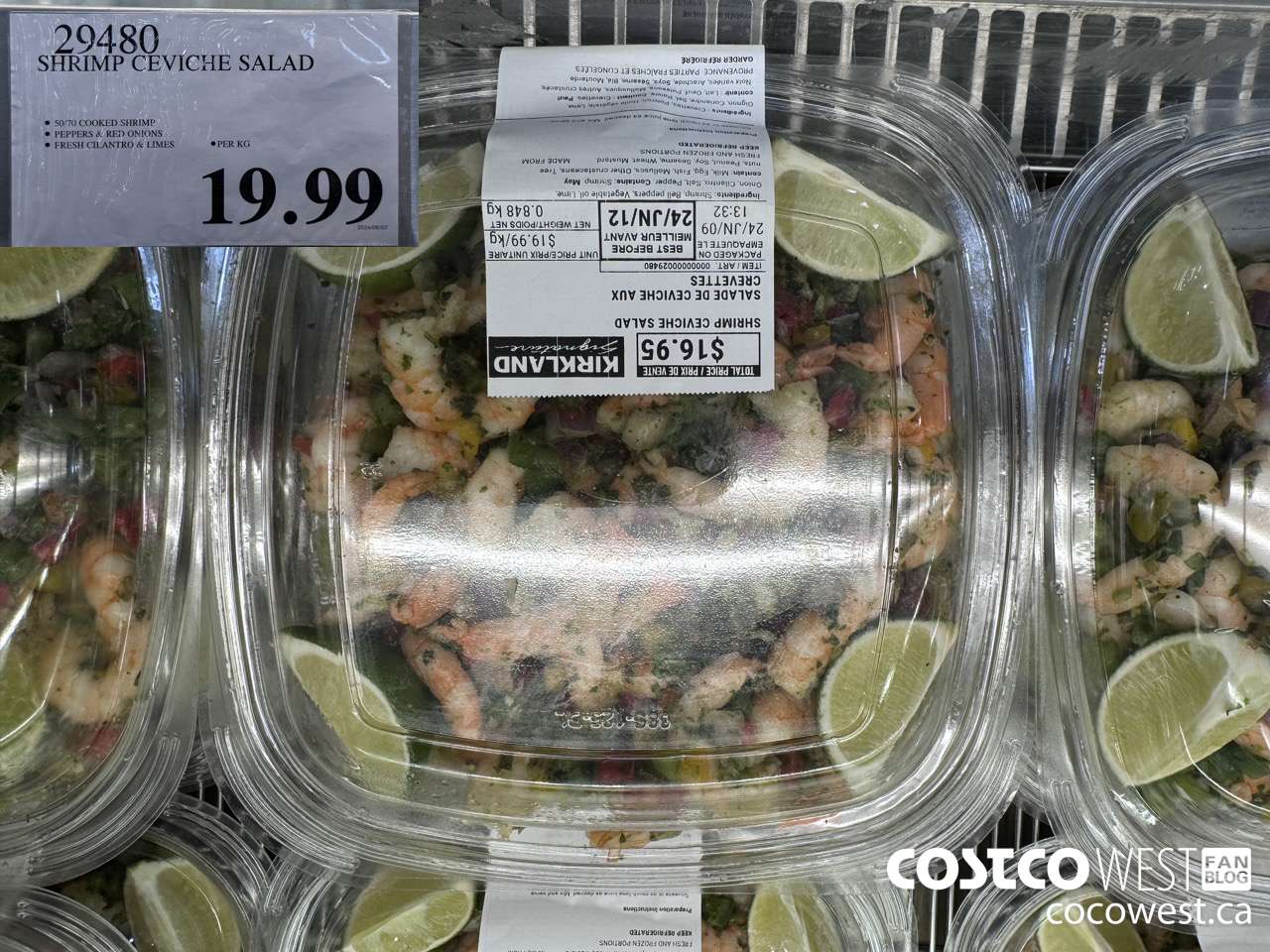 29480 SHRIMP CEVICHE SALAD $19.99