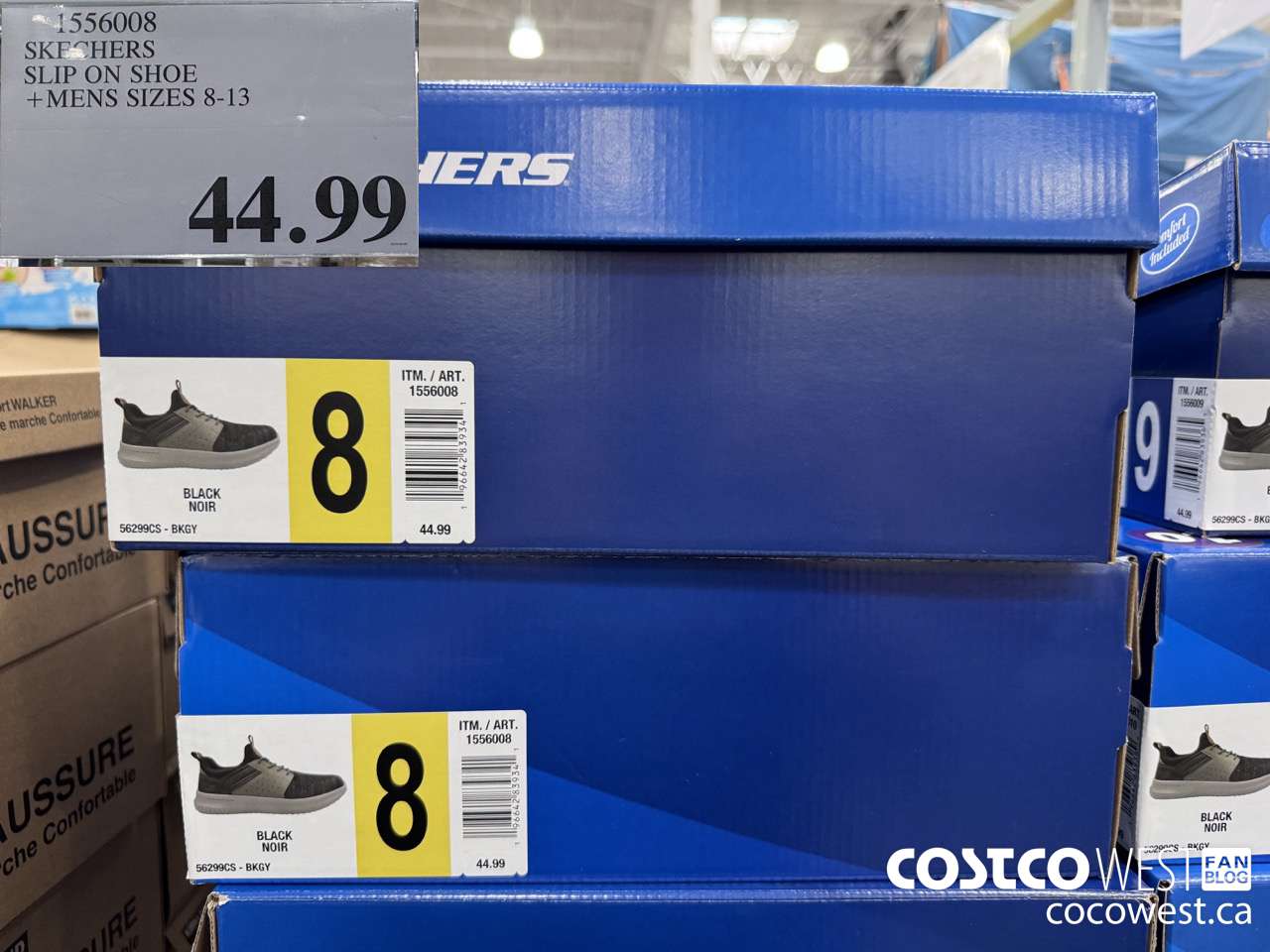 1556008 SKECHERS SLIP ON SHOE MENS SIZES 8-13 $44.99