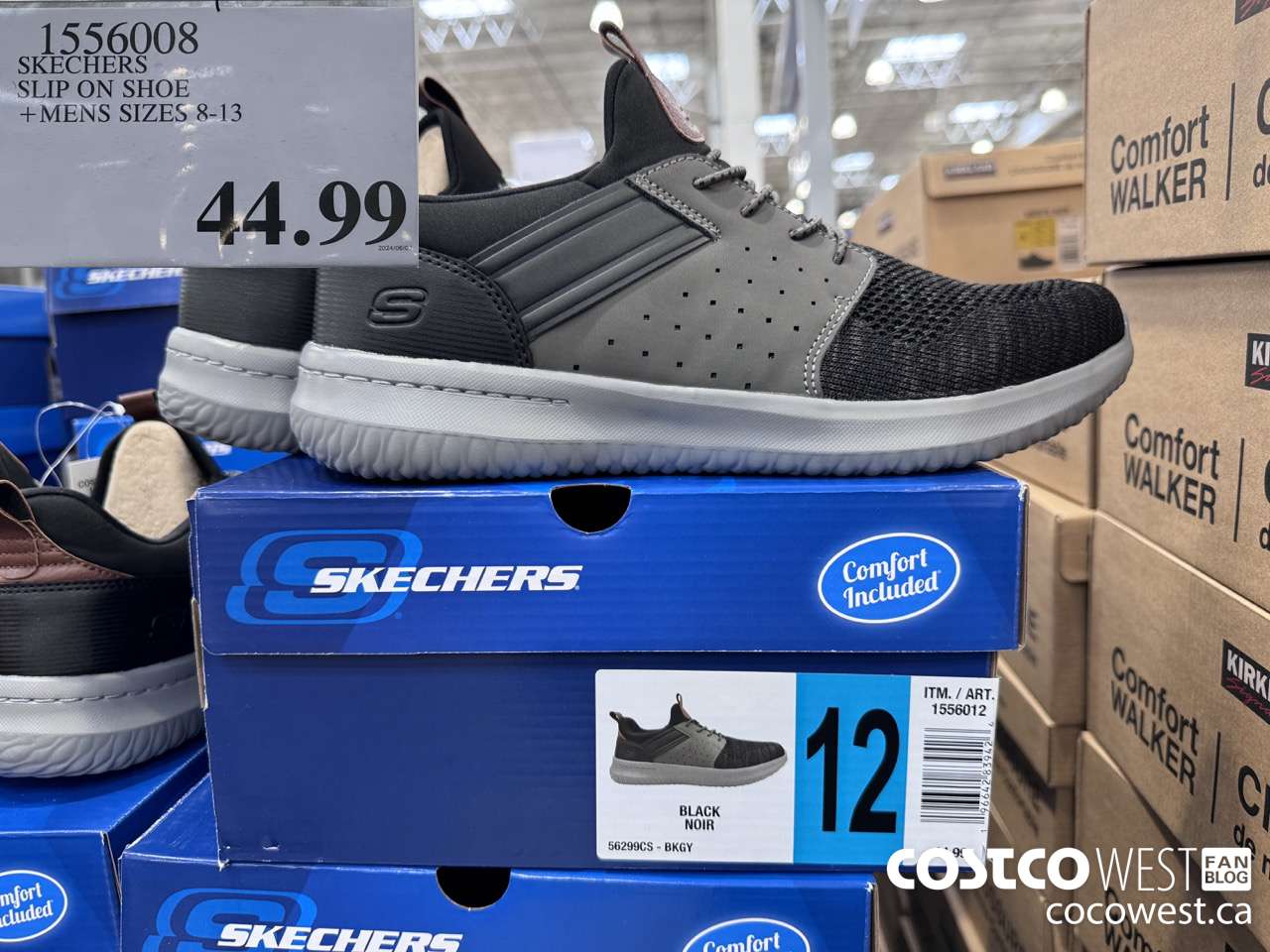 1556008 SKECHERS SLIP ON SHOE MENS SIZES 8-13 $44.99