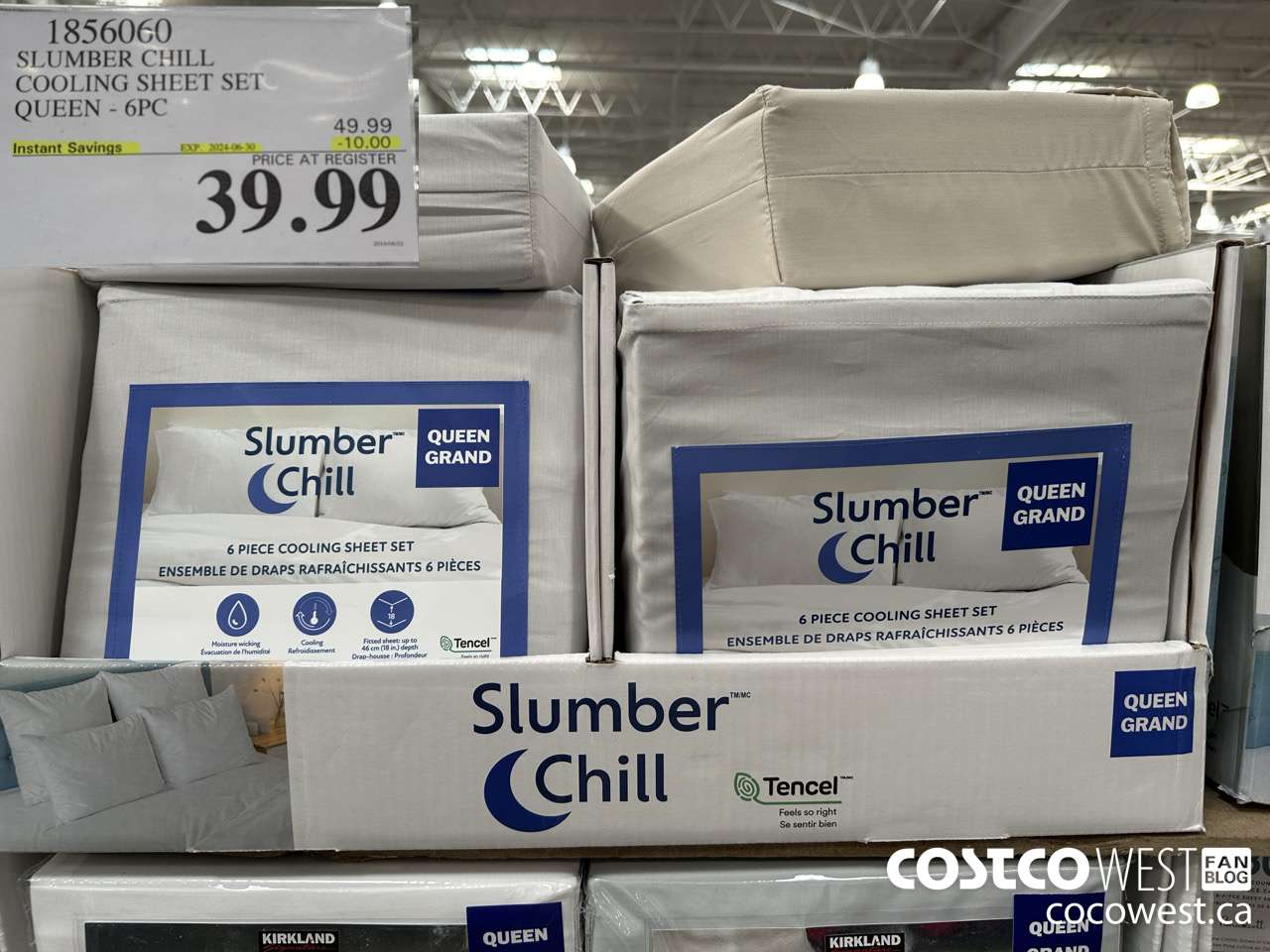 1856060 SLUMBER CHILL COOKING SHEET SET QUEEN 6PC ($10.00 INSTANT SAVINGS EXPIRES ON 2024-06-30) $39.99